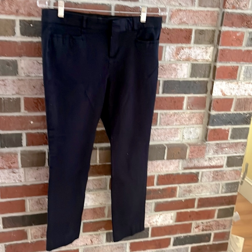 BANANA REPUBLIC Jackson Fit Black Pants 8 - Picture 3 of 11